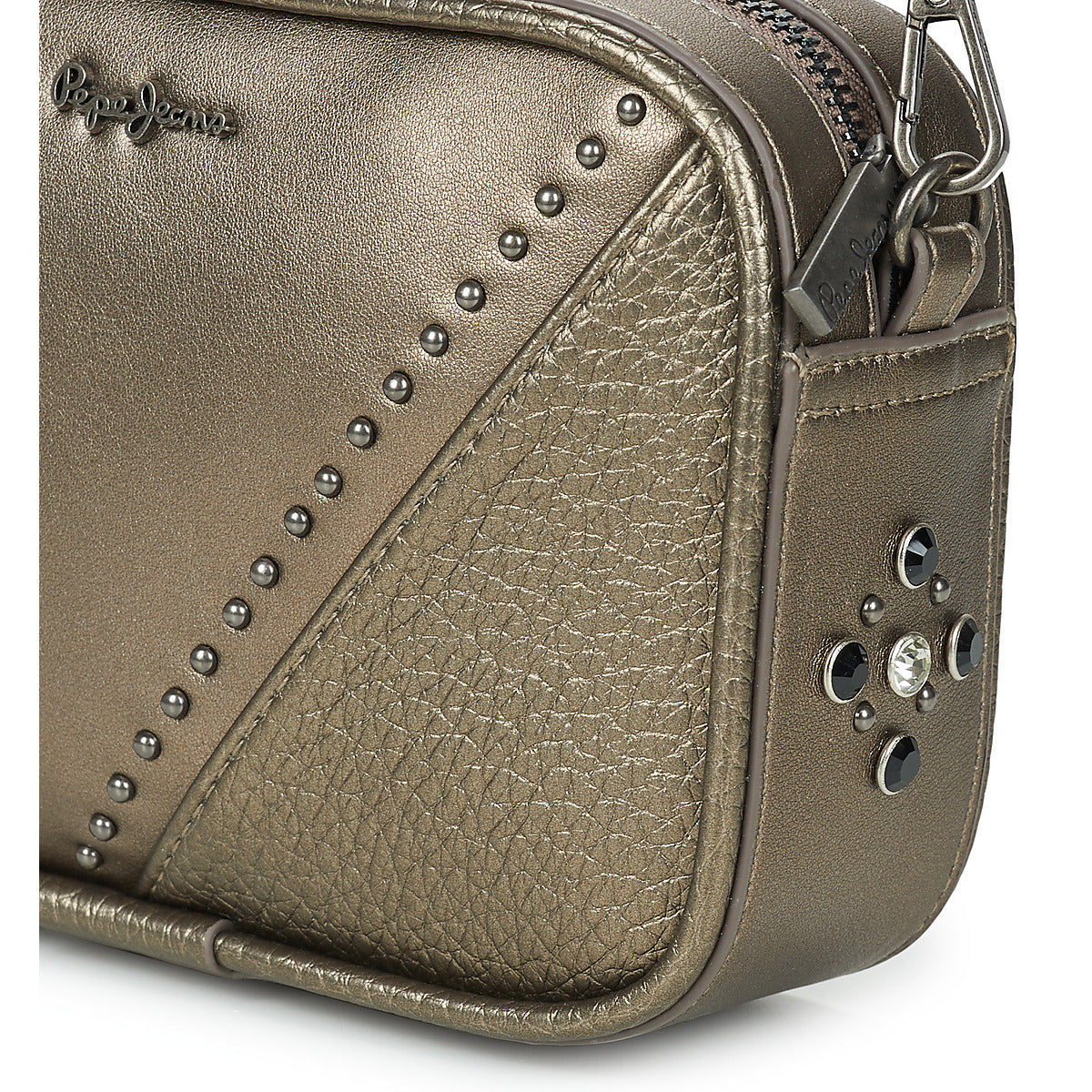 Borsa a spalla Donna Pepe jeans  KEYRA METALLIC  Oro