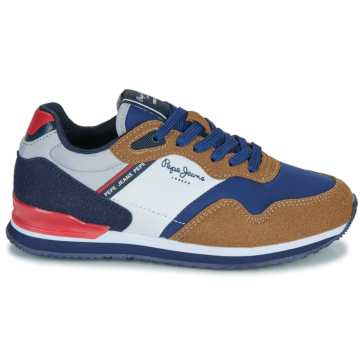 Scarpe bambini ragazzo Pepe jeans  LONDON BERG B  Marrone