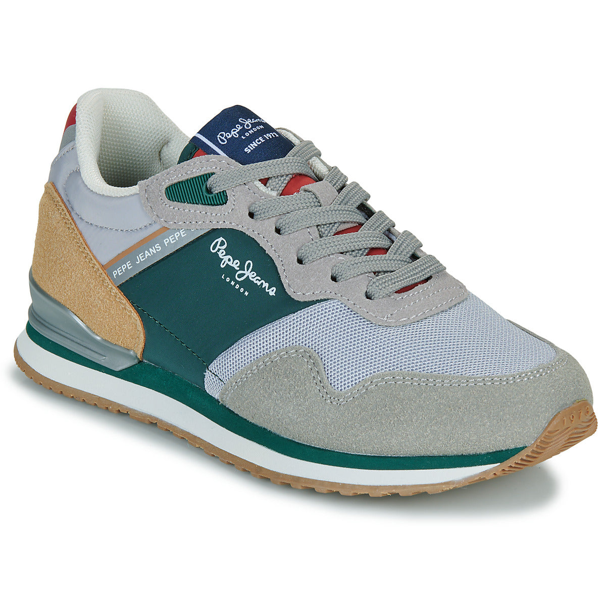 Scarpe bambini ragazzo Pepe jeans  LONDON CITY B  Grigio