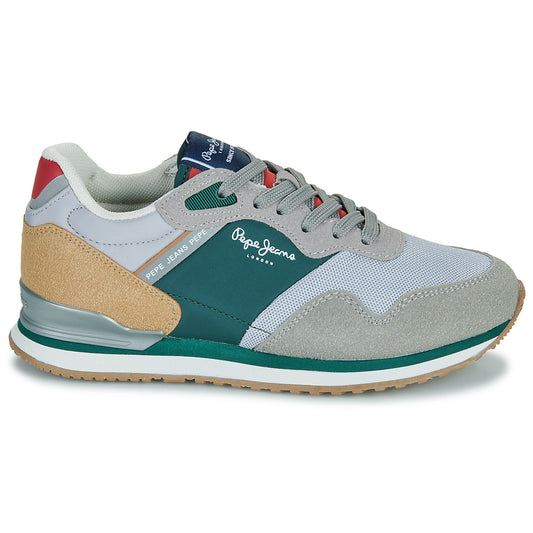 Scarpe bambini ragazzo Pepe jeans  LONDON CITY B  Grigio