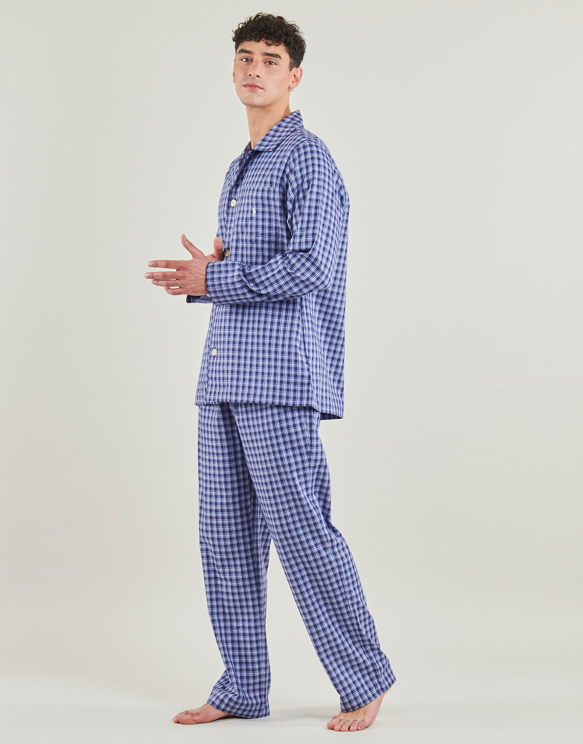 Pigiami / Camicia da notte Uomo Polo Ralph Lauren  L/S PJ SET-SLEEP-SET  Multicolore