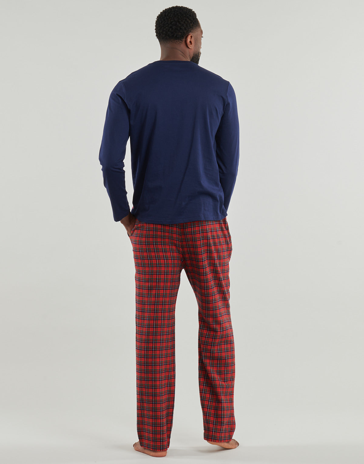 Pigiami / Camicia da notte Uomo Polo Ralph Lauren L/S PJ SET-LOUNGE-SET Multicolore