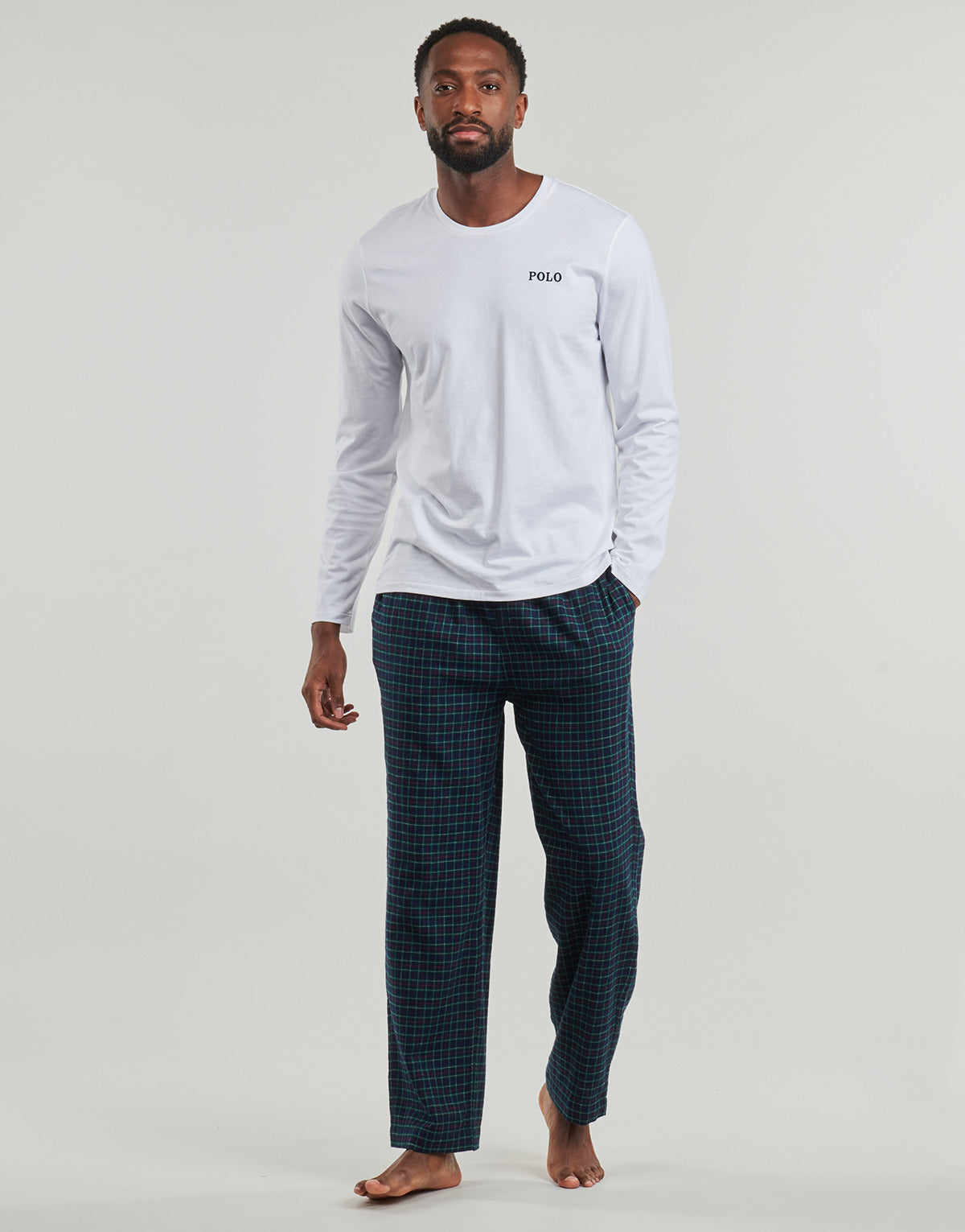 Pigiami / Camicia da notte Uomo Polo Ralph Lauren L/S PJ SET-LOUNGE-SET Multicolore