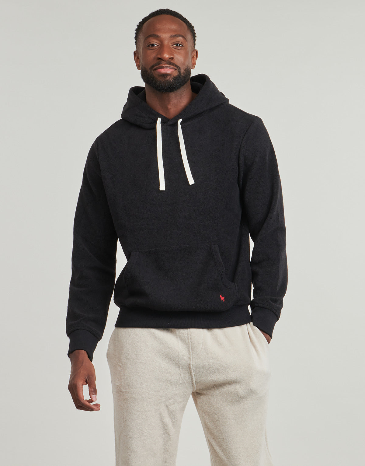 Felpa Uomo Polo Ralph Lauren  L/S HOODIE-SLEEP-TOP  Nero