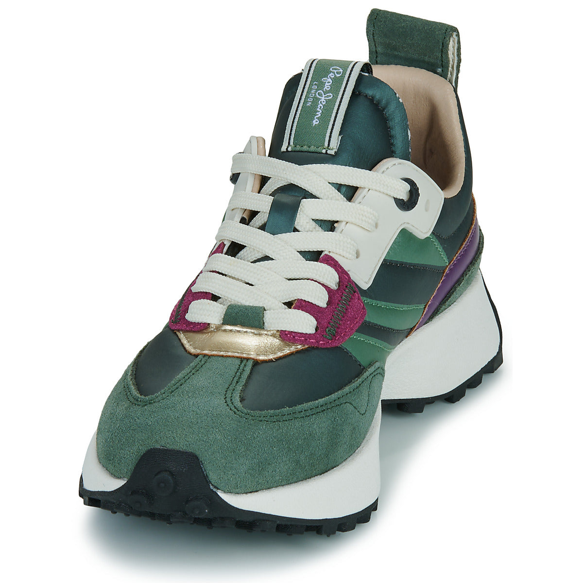 Sneakers basse Donna Pepe jeans  LUCKY SHINY W  Verde