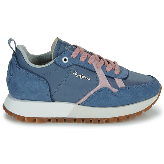 Sneakers basse Donna Pepe jeans  ARI SNUG W  Blu