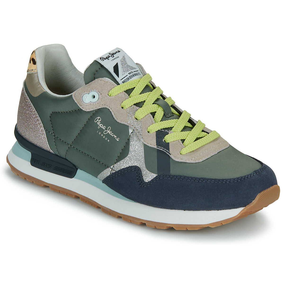 Sneakers basse Donna Pepe jeans  BRIT GLITTER W  Verde