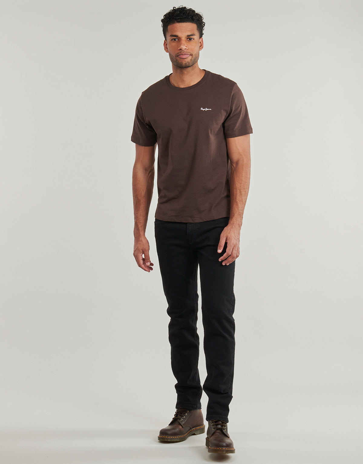 Jeans Uomo Pepe jeans  STRAIGHT JEANS CASH  Nero