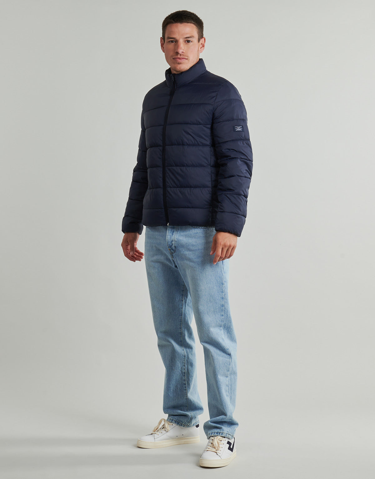 Piumino Uomo Pepe jeans  PUFFER JACKET  Blu