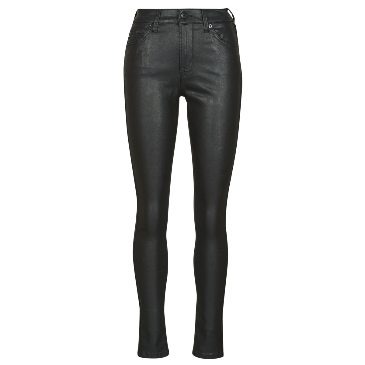Jeans skynny Donna Pepe jeans  SKINNY JEANS MW REGENT  Nero