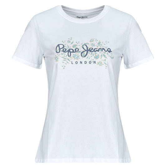 T-shirt Donna Pepe jeans BERO Bianco