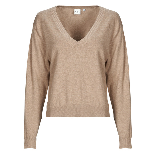Maglione Donna Pepe jeans  CORALINE V NECK  Beige
