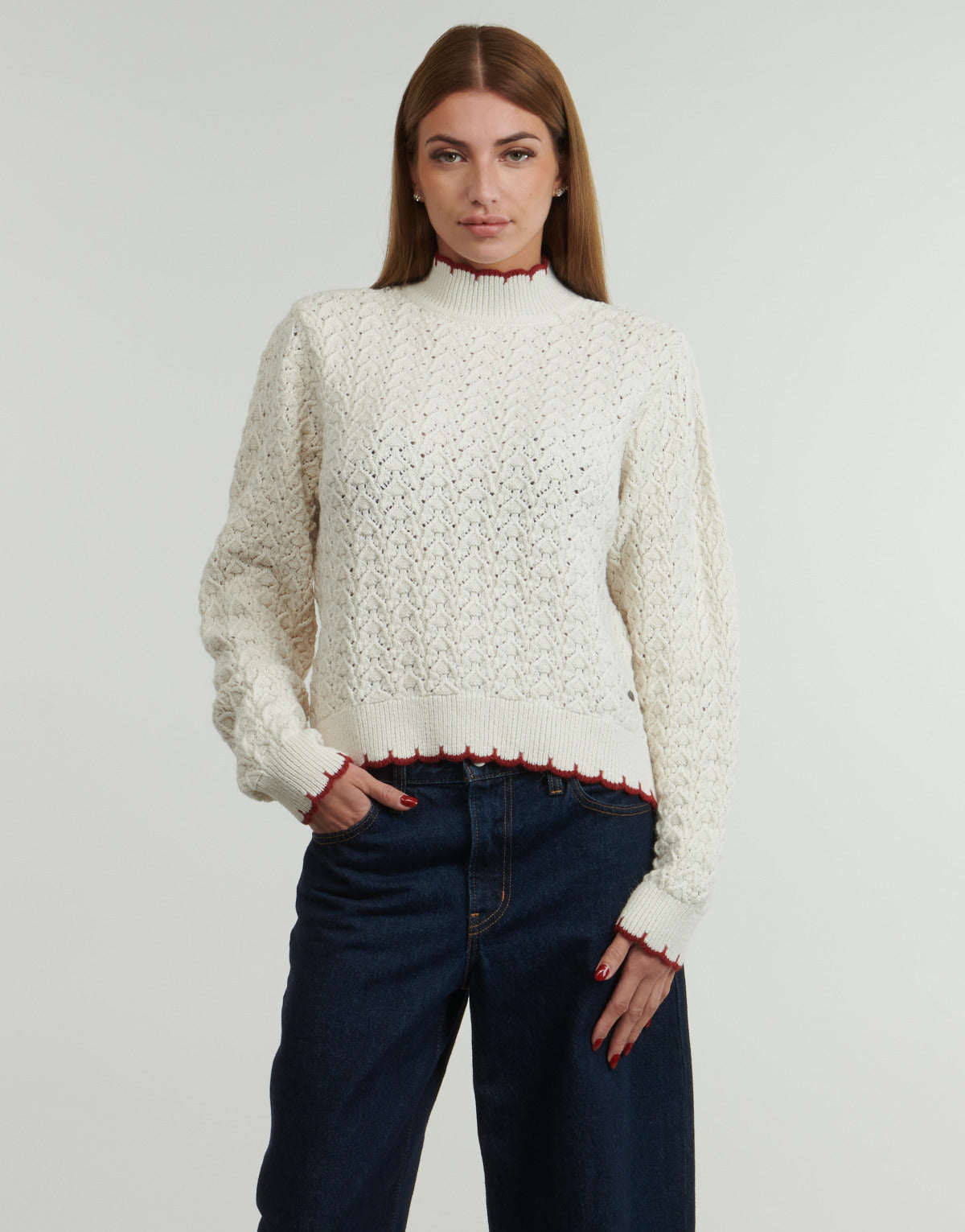 Maglione Donna Pepe jeans  CHARIL  Beige