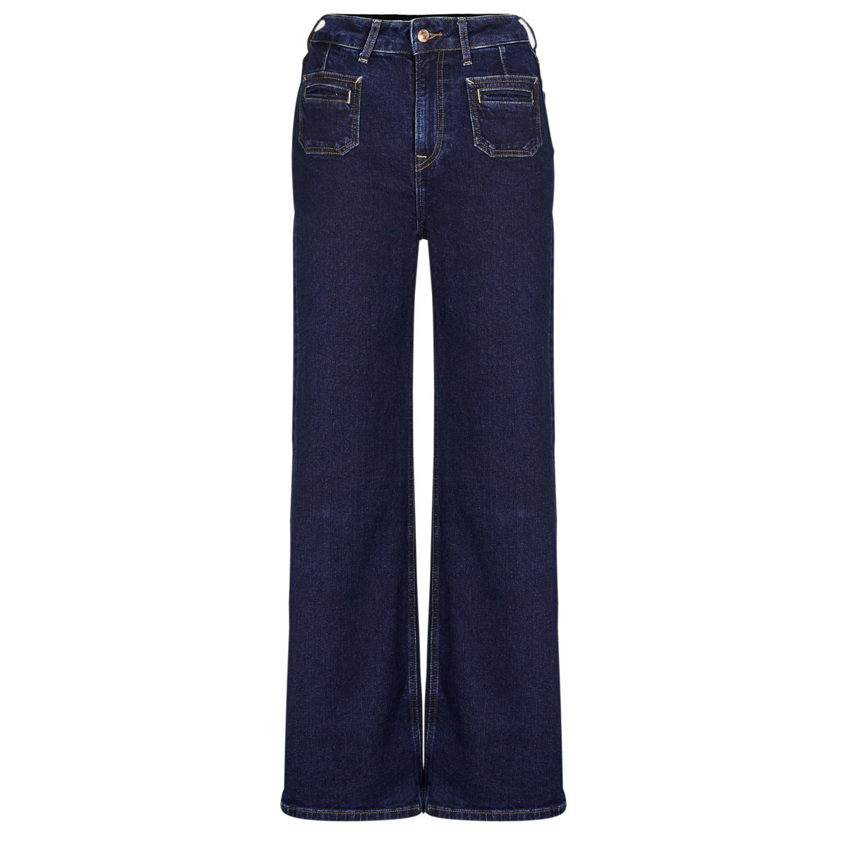 Jeans Flare Donna Pepe jeans  STRAIGHT UHW LEXA RINSE  Marine