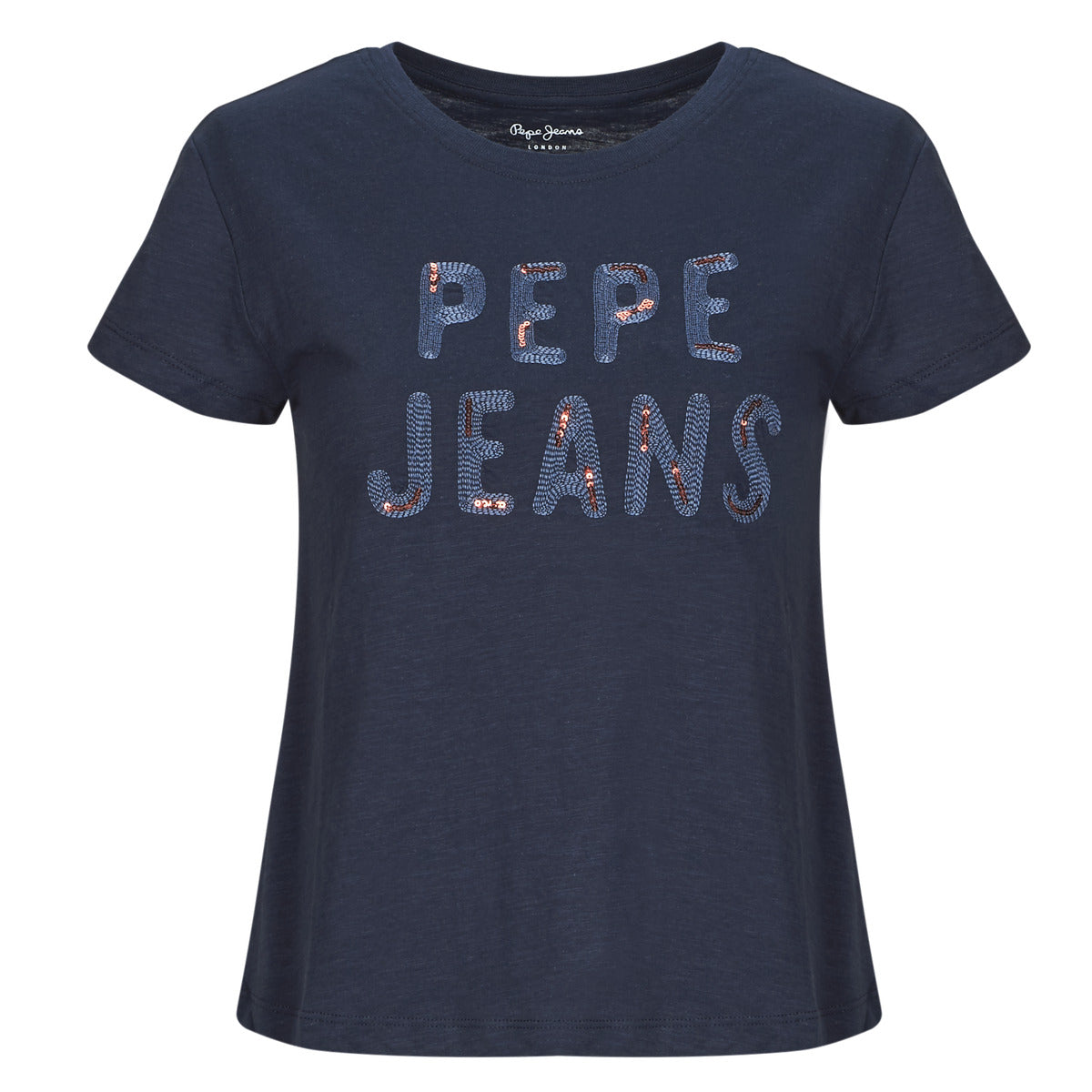 T-shirt Donna Pepe jeans  BADI  Marine