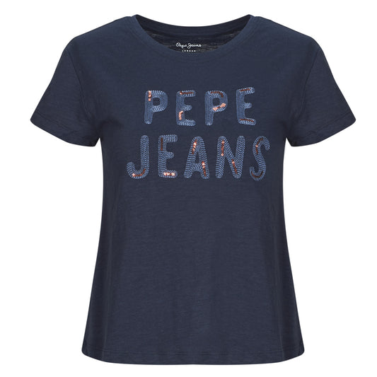 T-shirt Donna Pepe jeans  BADI  Marine