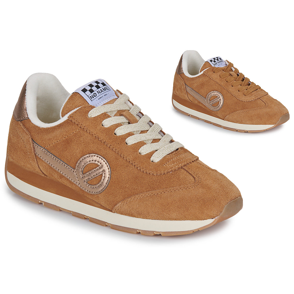 Sneakers basse Donna No Name  CITY RUN JOGGER W  Marrone