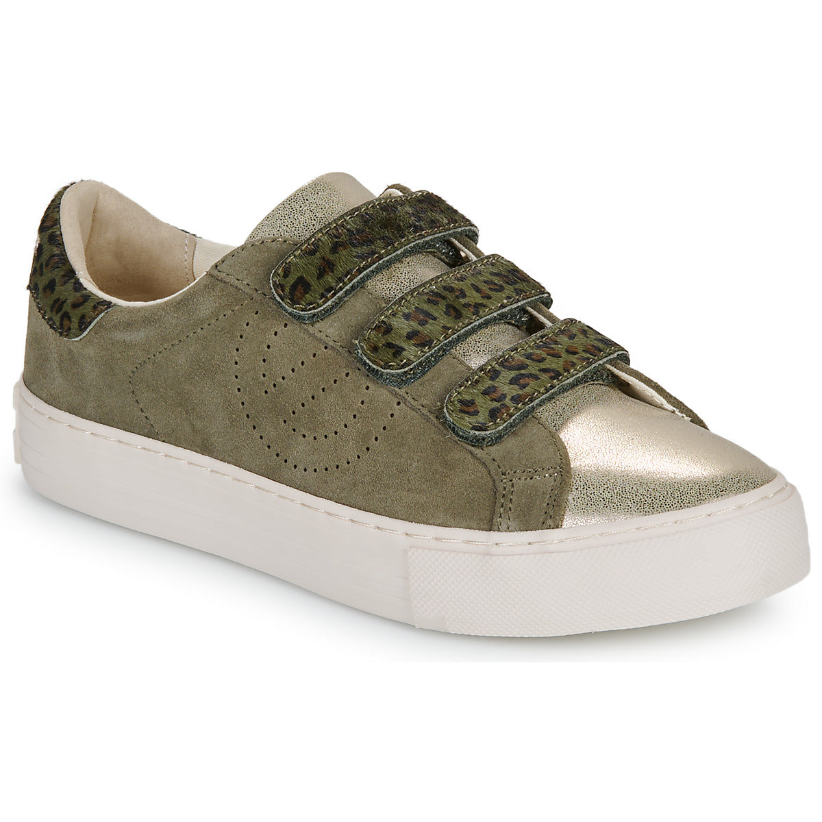Sneakers basse Donna No Name  ARCADE STRAPS PERFOS W  Kaki