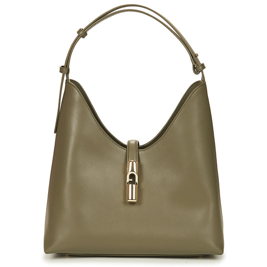Borsa a spalla Donna Furla FURLA GOCCIA M HOBO Verde