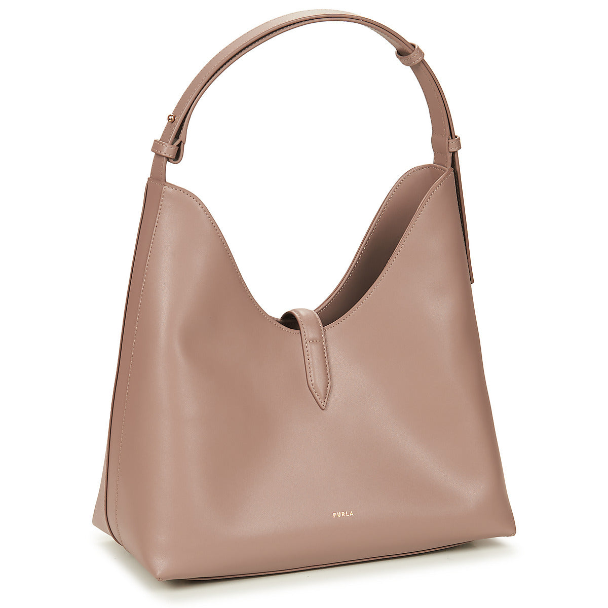 Borsa a spalla Donna Furla FURLA GOCCIA M HOBO Beige