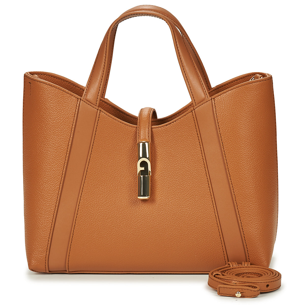 Borsette Donna Furla FURLA GOCCIA S TOTE Marrone