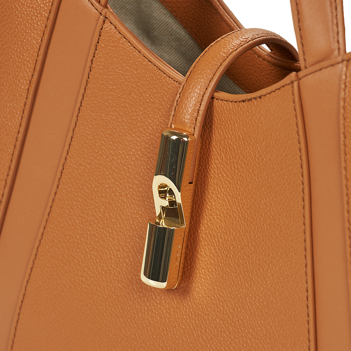 Borsette Donna Furla FURLA GOCCIA S TOTE Marrone