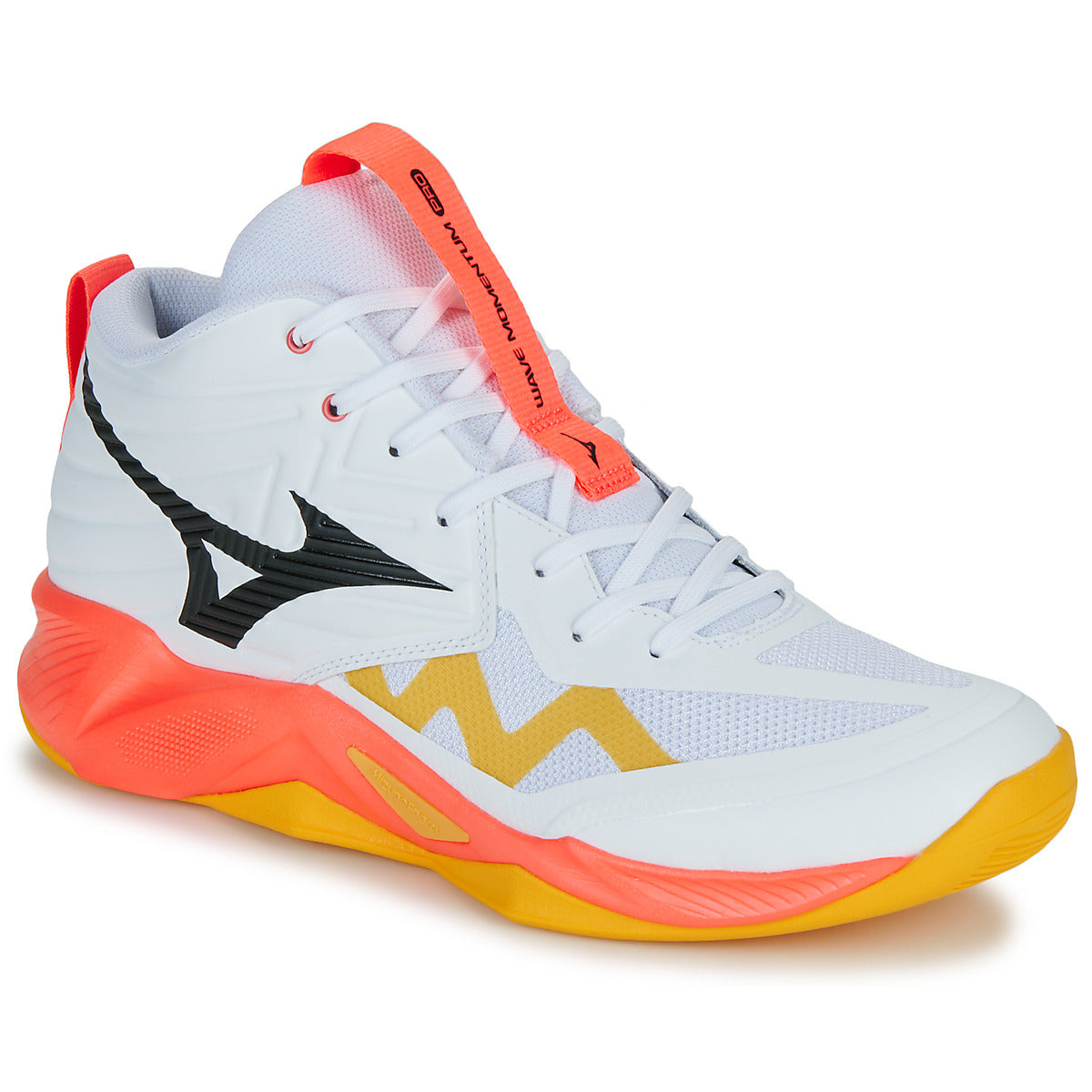 Scarpe Uomo Mizuno  WAVE MOMENTUM PRO MID  Bianco