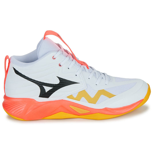 Scarpe Uomo Mizuno  WAVE MOMENTUM PRO MID  Bianco