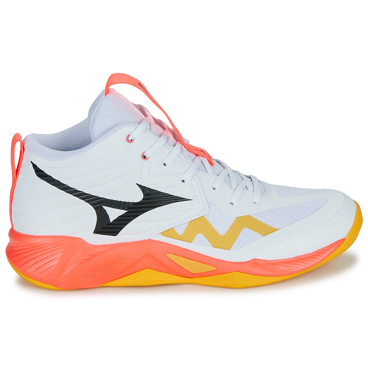Scarpe Uomo Mizuno  WAVE MOMENTUM PRO MID  Bianco
