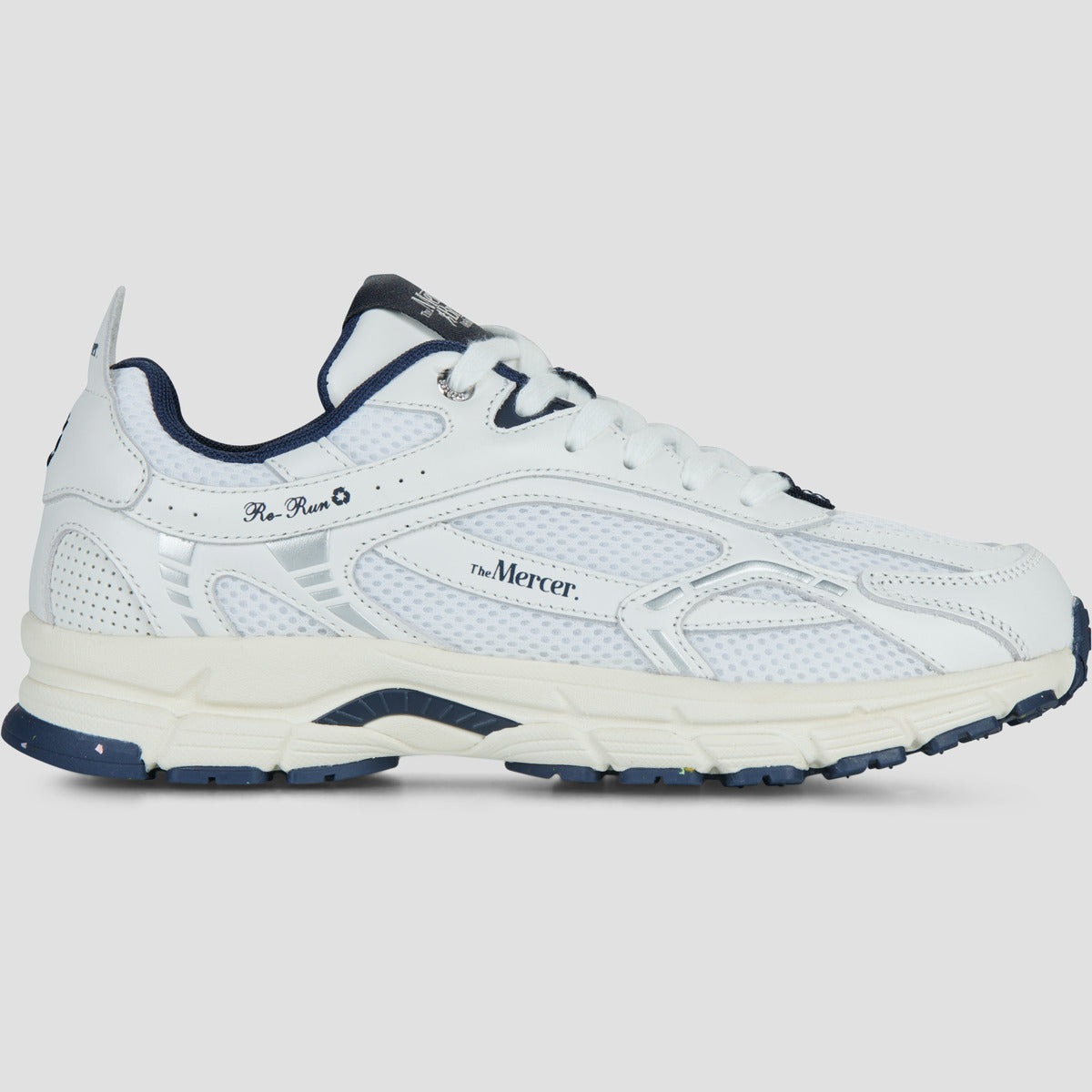 Sneakers Uomo Mercer Amsterdam  The Re-Run Nappa  Bianco