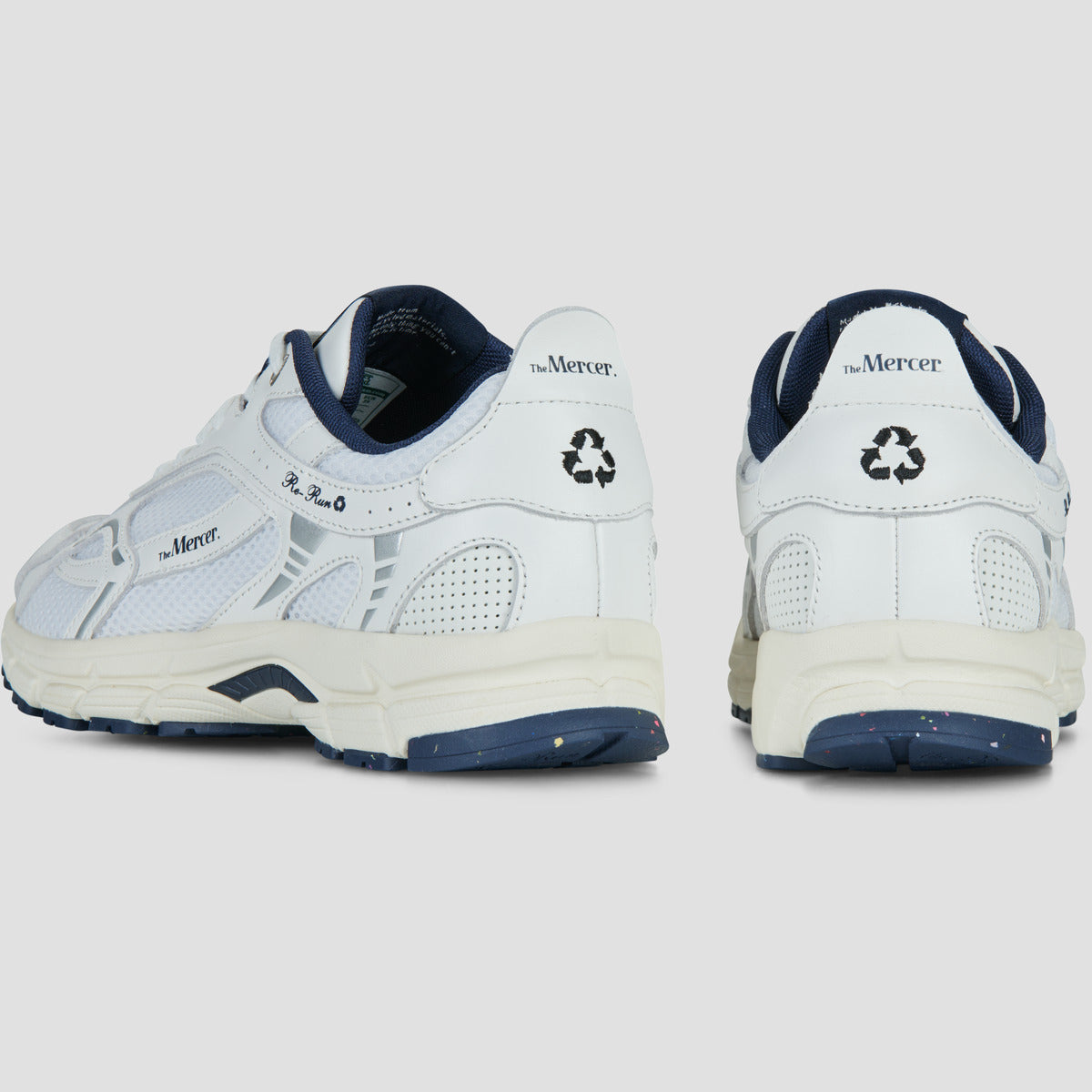 Sneakers Uomo Mercer Amsterdam  The Re-Run Nappa  Bianco