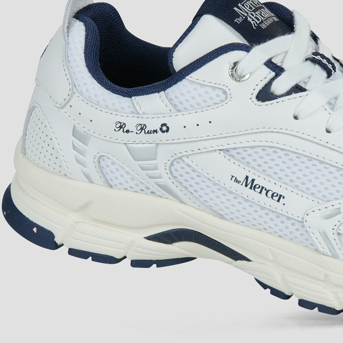 Sneakers Uomo Mercer Amsterdam  The Re-Run Nappa  Bianco