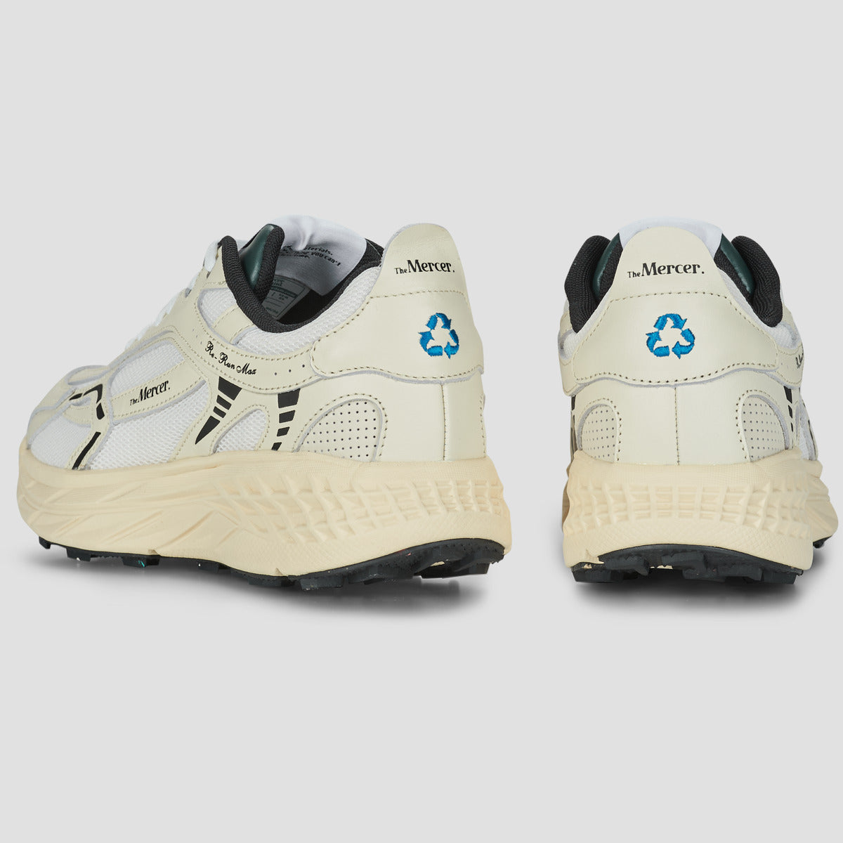 Sneakers Uomo Mercer Amsterdam  The Re-Run Max Nappa  Beige