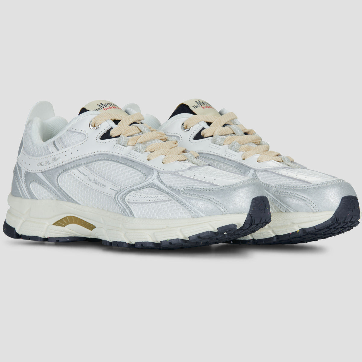 Sneakers Uomo Mercer Amsterdam  The Re-Run Track   Field  Bianco