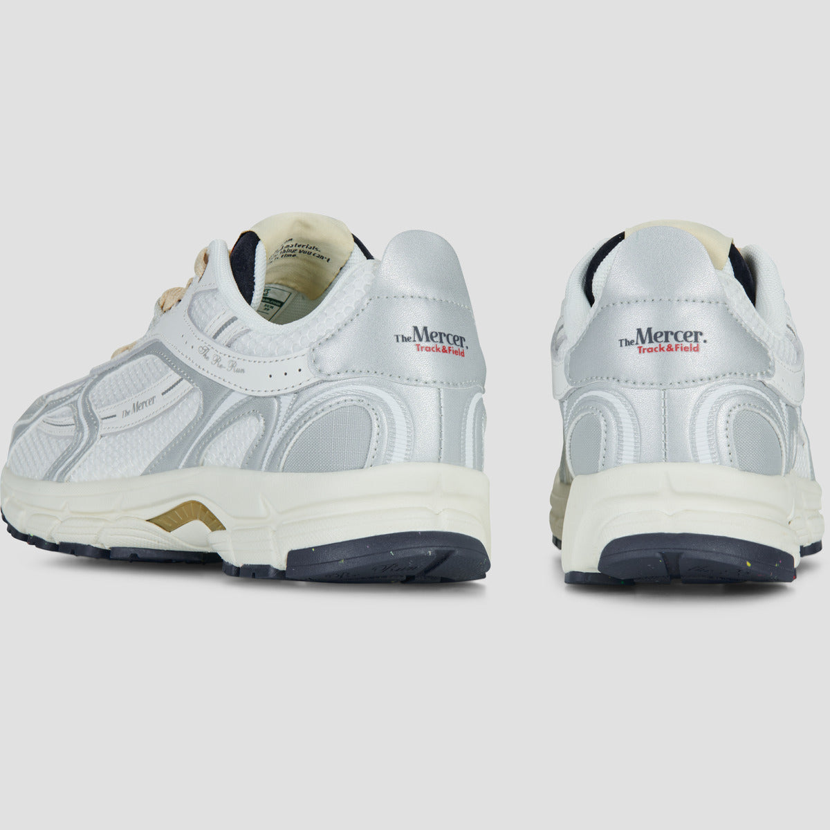 Sneakers Uomo Mercer Amsterdam  The Re-Run Track   Field  Bianco