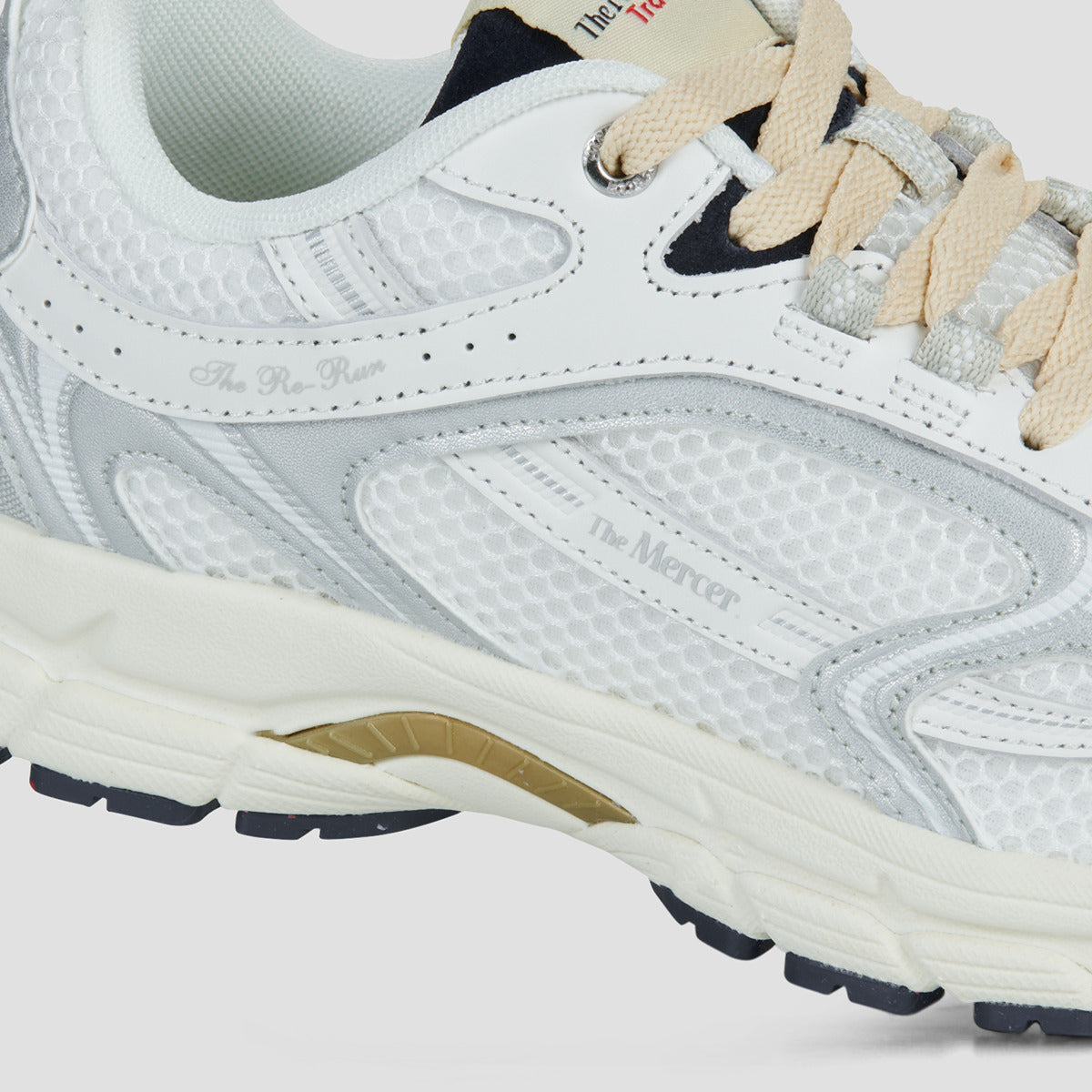 Sneakers Uomo Mercer Amsterdam  The Re-Run Track   Field  Bianco