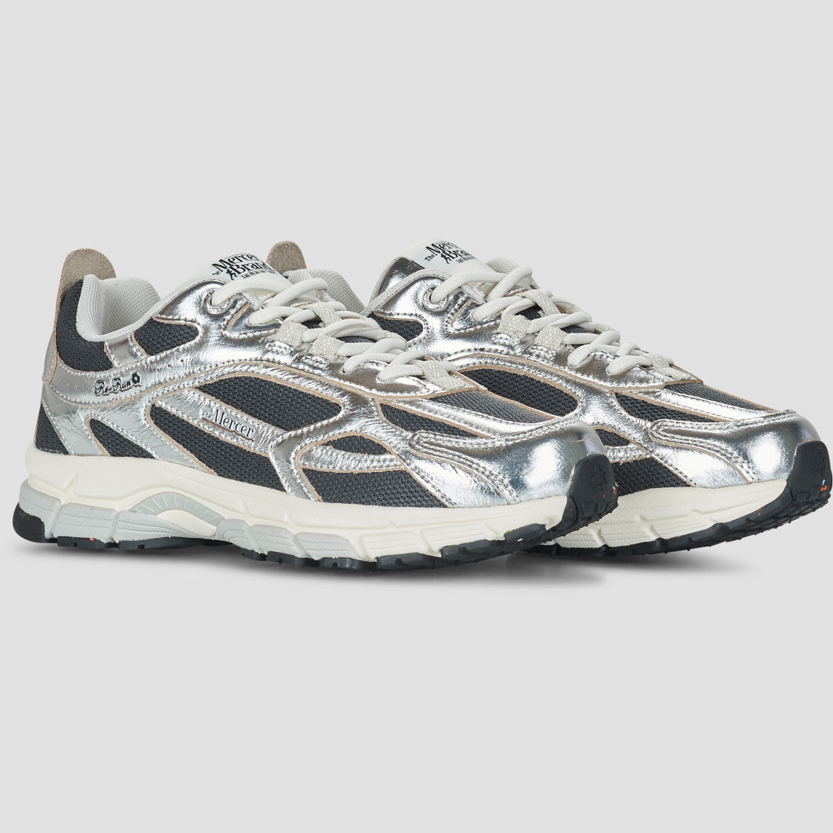 Sneakers Uomo Mercer Amsterdam  The Re-Run Pineapple 2.0  Argento