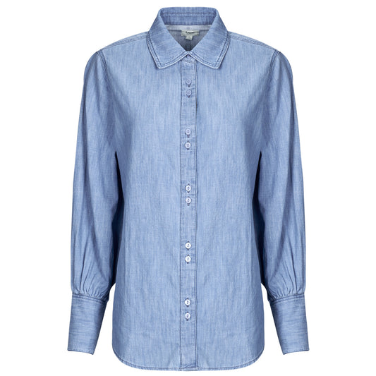 Camicia Donna Lee BALLOON SLEEVE SHIRT Blu