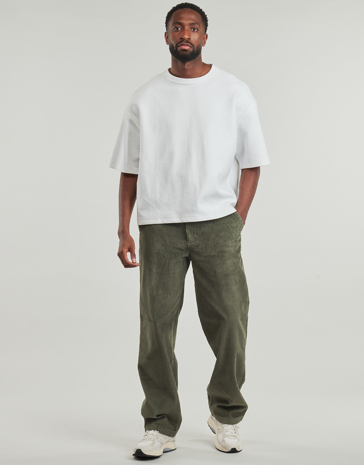Pantalone Uomo Lee LOOSE WORKWEAR CHINO Kaki