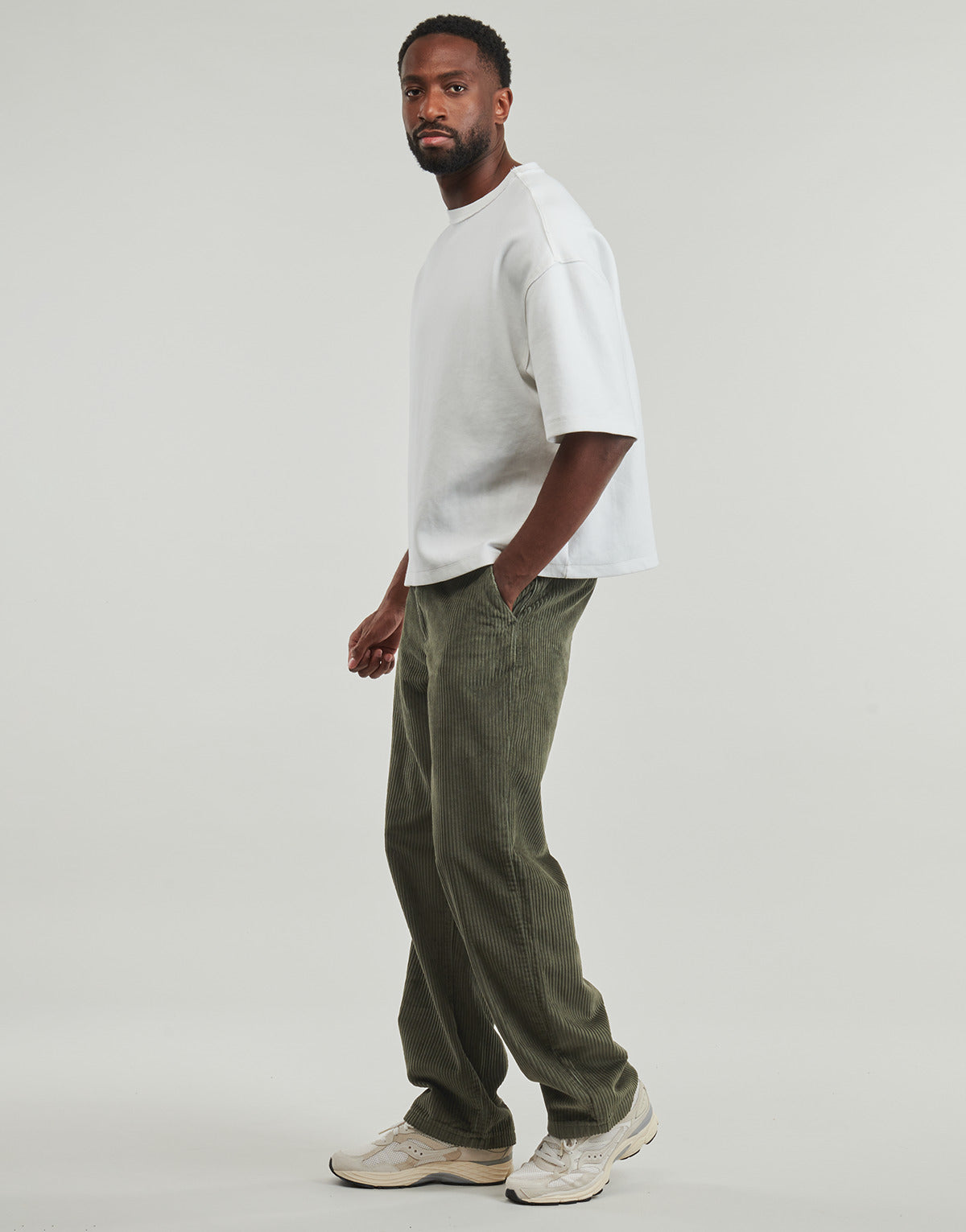 Pantalone Uomo Lee LOOSE WORKWEAR CHINO Kaki