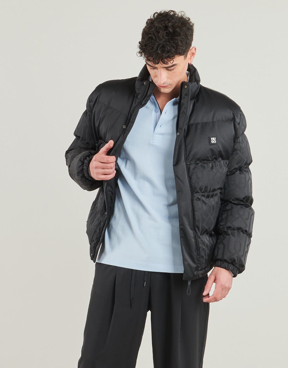 Piumino Uomo HUGO  Balto2541  Nero