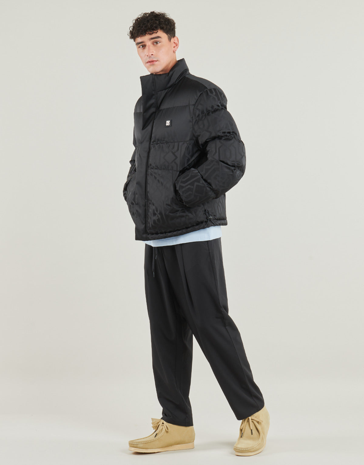 Piumino Uomo HUGO  Balto2541  Nero