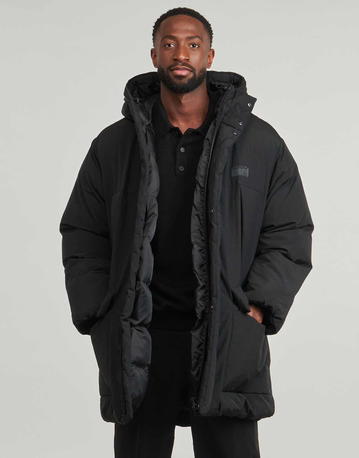Parka Uomo HUGO  Mandev2541  Nero