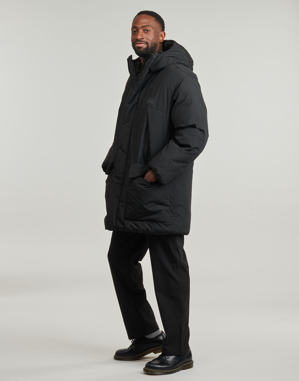 Parka Uomo HUGO  Mandev2541  Nero