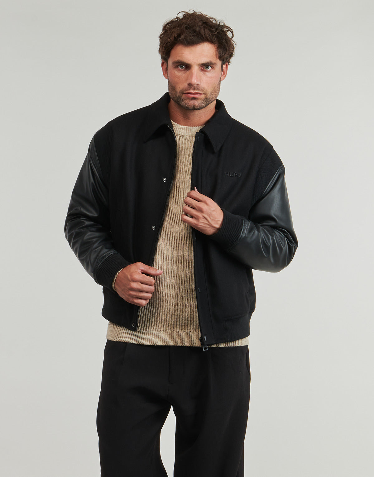 Giubbotto Uomo HUGO  Barkus2541  Nero