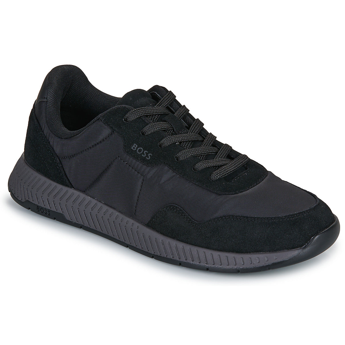 Sneakers Uomo BOSS  Titanium_Runn_sdnypa  Nero