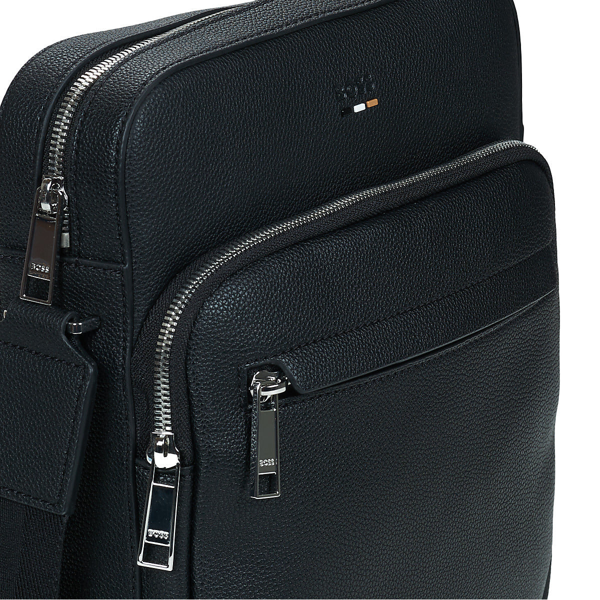 Borsa Shopping Uomo BOSS Ray_Big NS Zip Nero