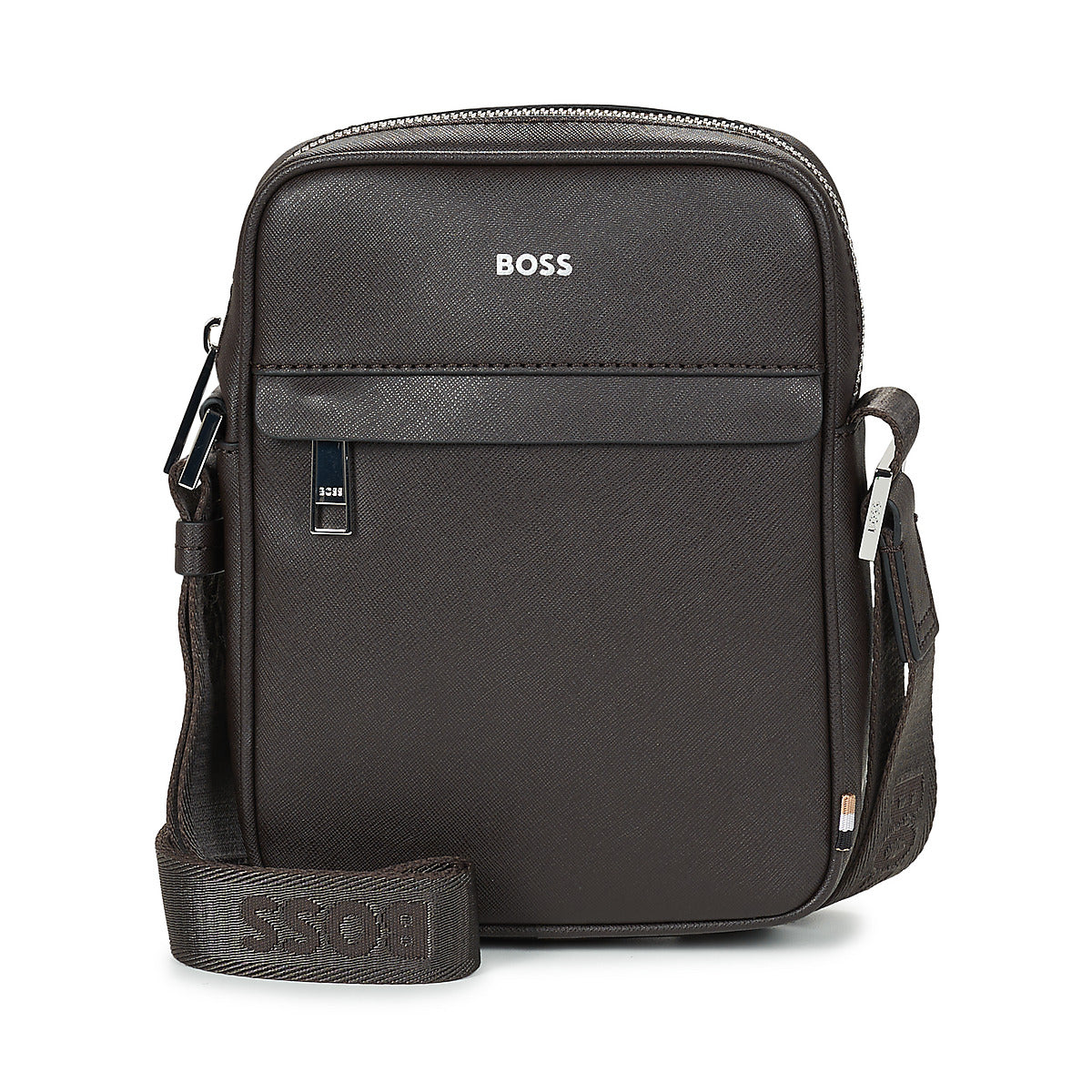 Borsa Shopping Uomo BOSS  Zair_NS zip  Marrone