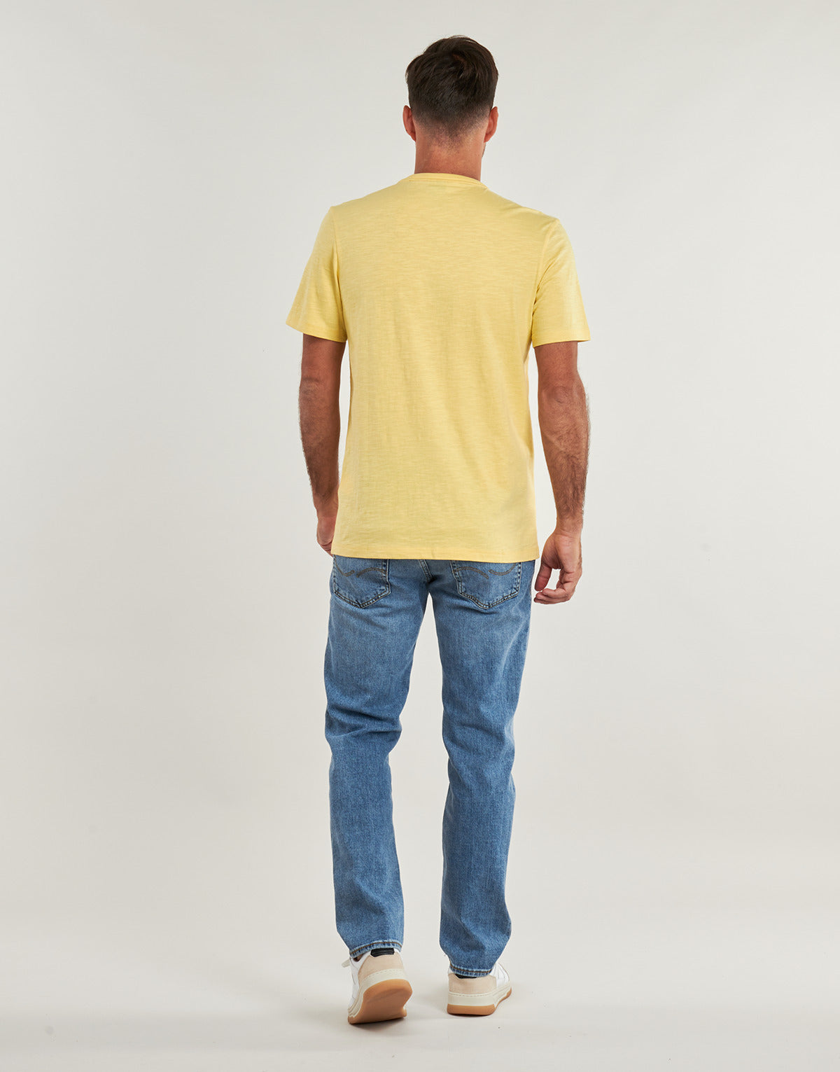 T-shirt Uomo BOSS Tegood Giallo