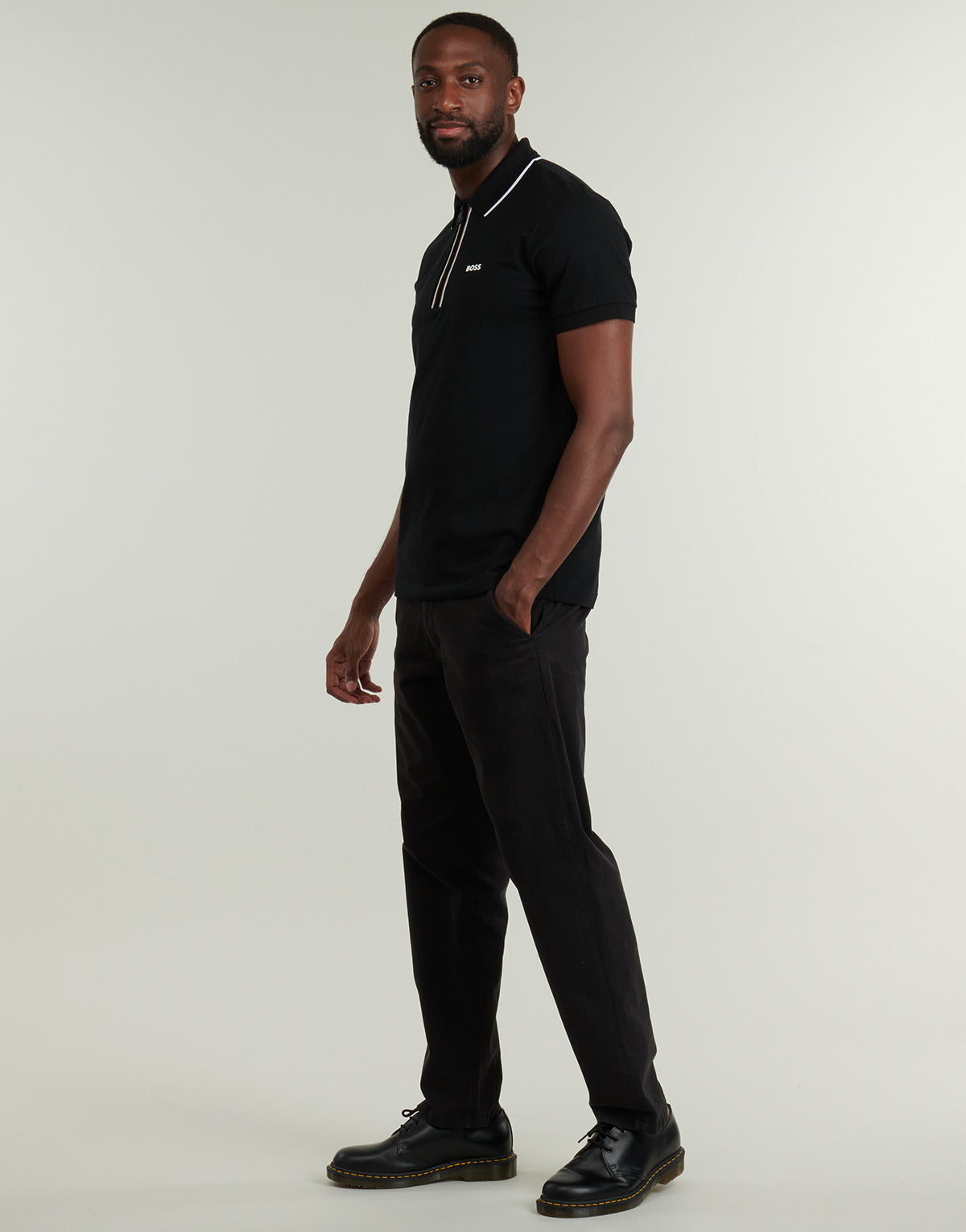 Polo Uomo BOSS  Philix GOC  Nero